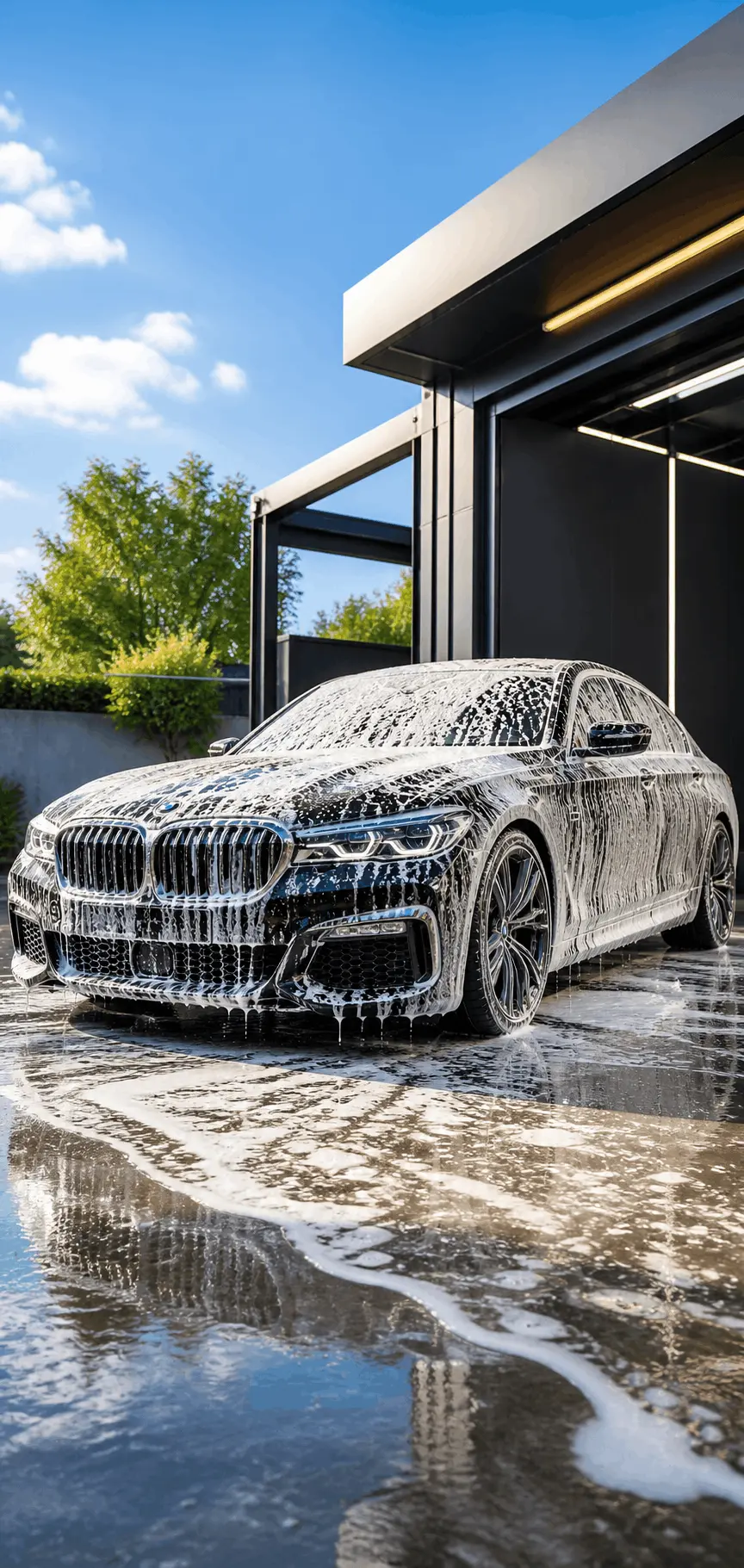 BuraqWash — professional car wash and home cleaning at your door